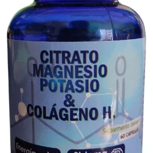 Citrato de magnesio, potasio, colágeno